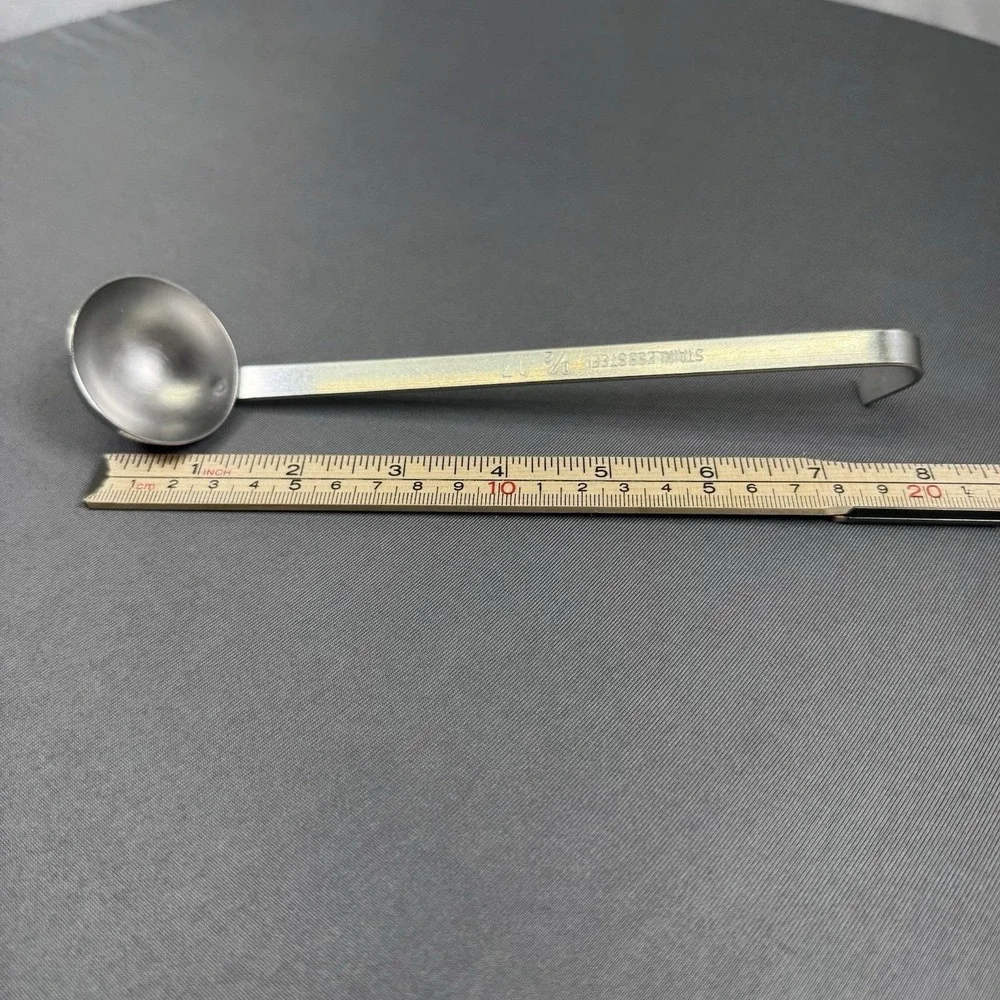 Stainless Steel 1/2oz Ladle With Hanging‎ Hook